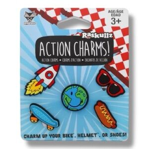 5-Pack Raskullz Action Charms Set - NWT